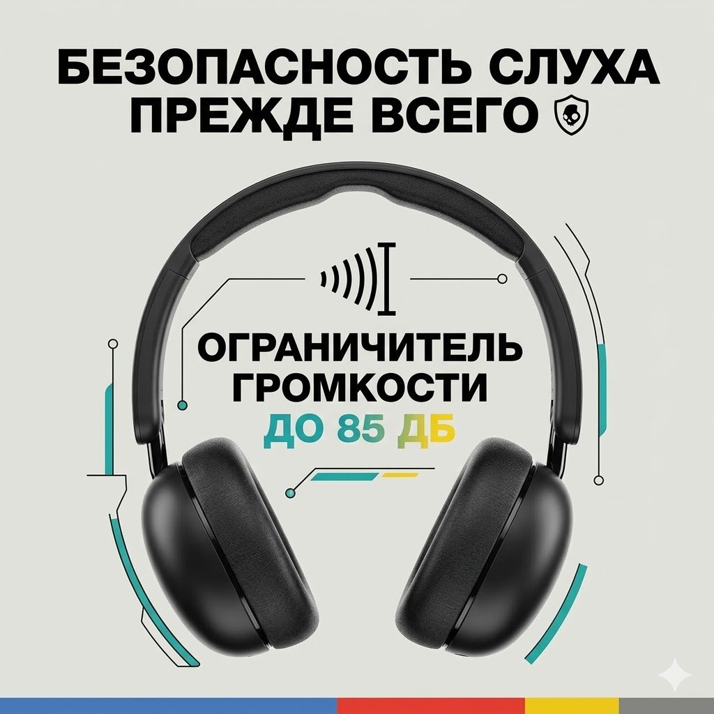 Наушники Skullcandy Grom Wireless черный