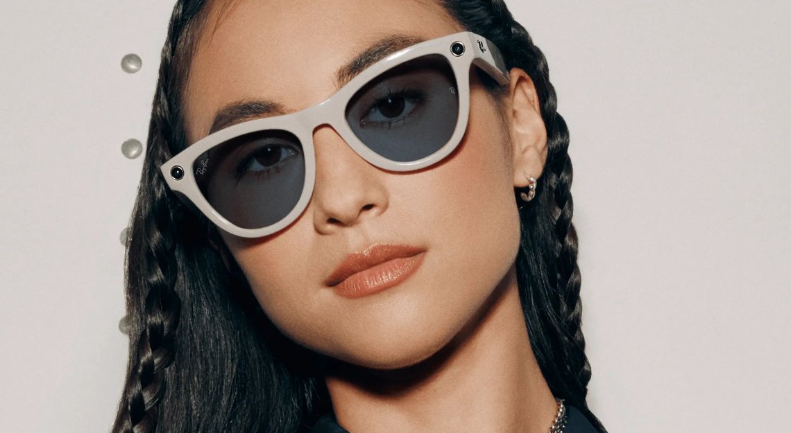Смарт-очки Ray-Ban Meta Skyler Gen 1 серый купить,NaN