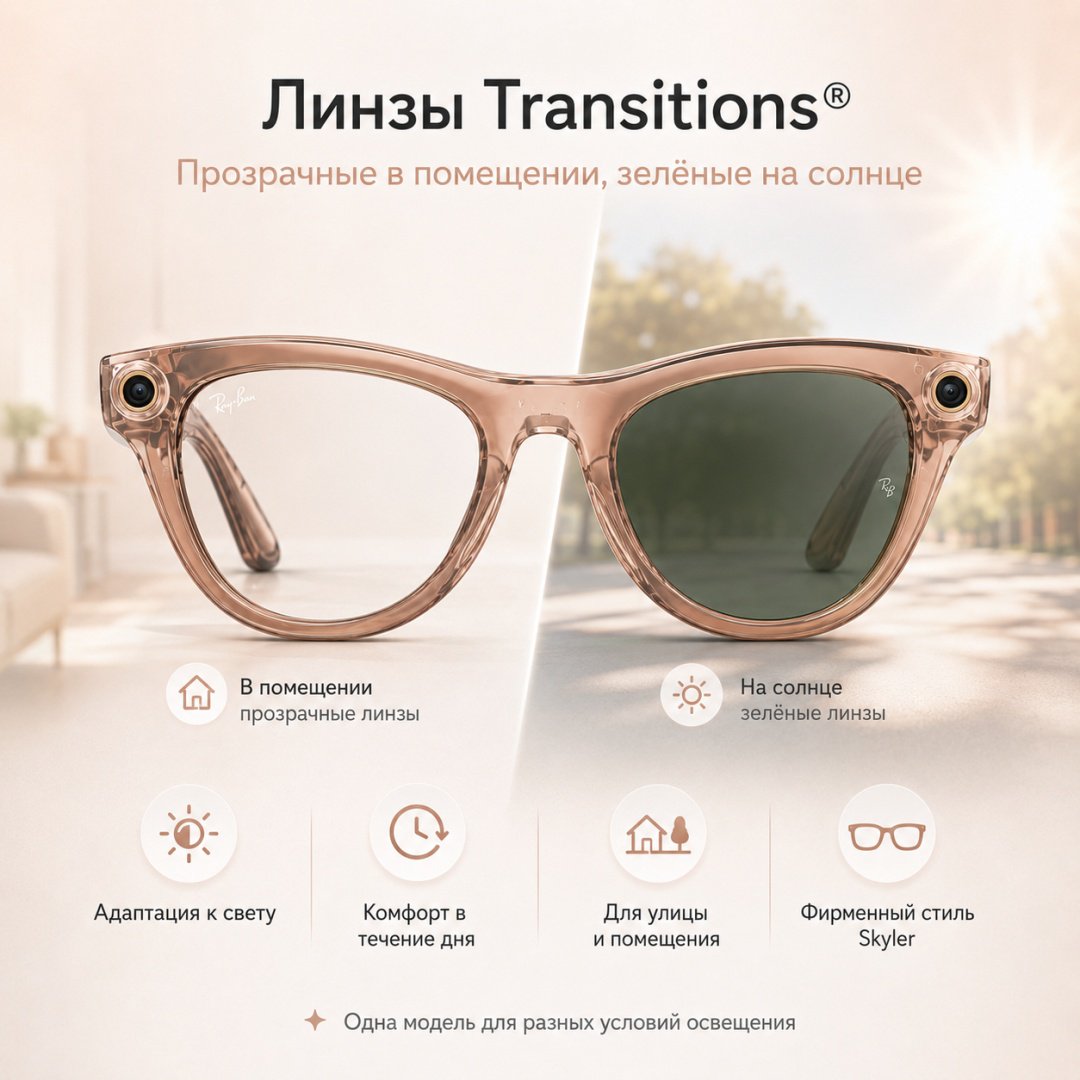 Смарт-очки Meta Skyler (Gen 2) оранжевый купить,NaN