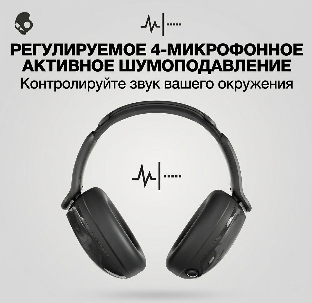 Наушники Skullcandy Hesh 540 ANC черный