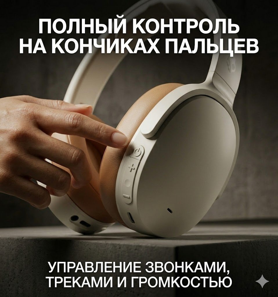 Наушники Skullcandy Hesh ANC белый купить,74750