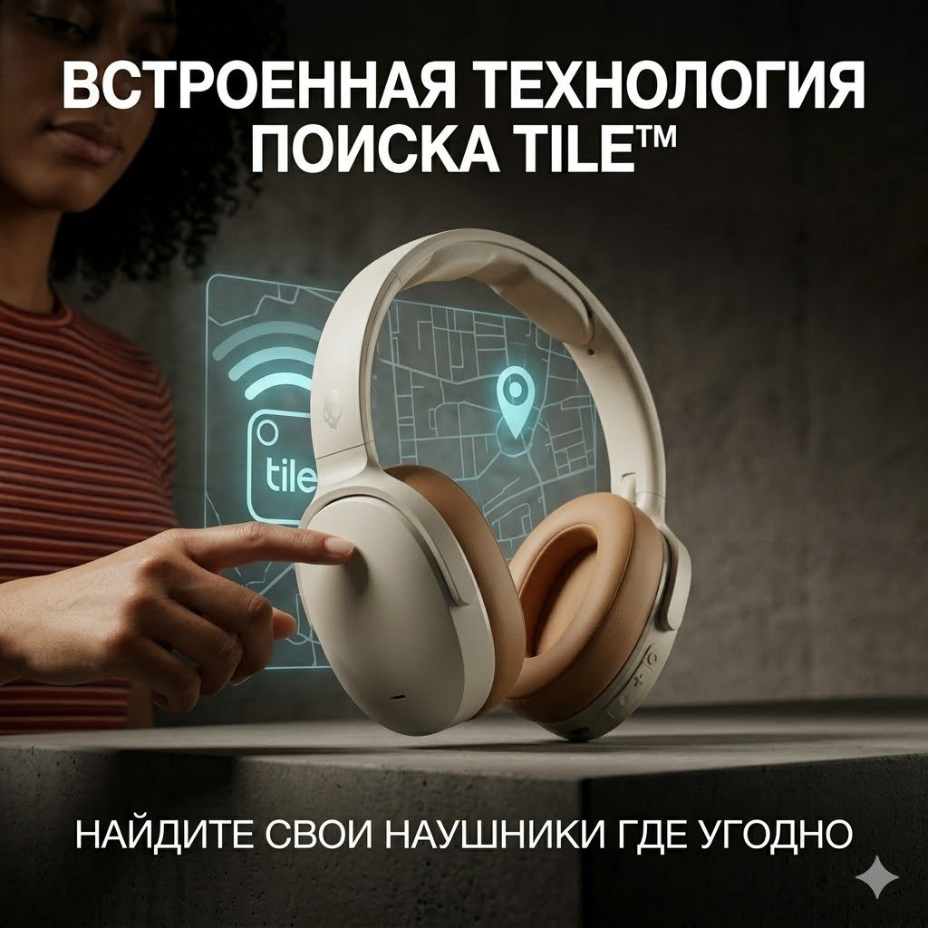 Наушники Skullcandy Hesh ANC белый купить,74750