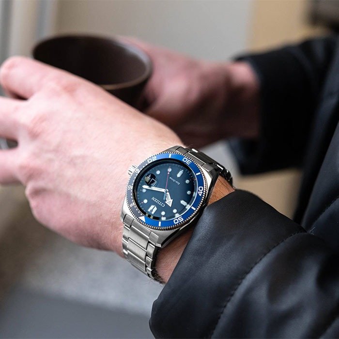 Кварцевые Citizen AW1761-89L нержавеющая сталь