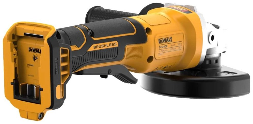 Шлифмашина угловая DeWALT DCG408NT-XJ купить,NaN