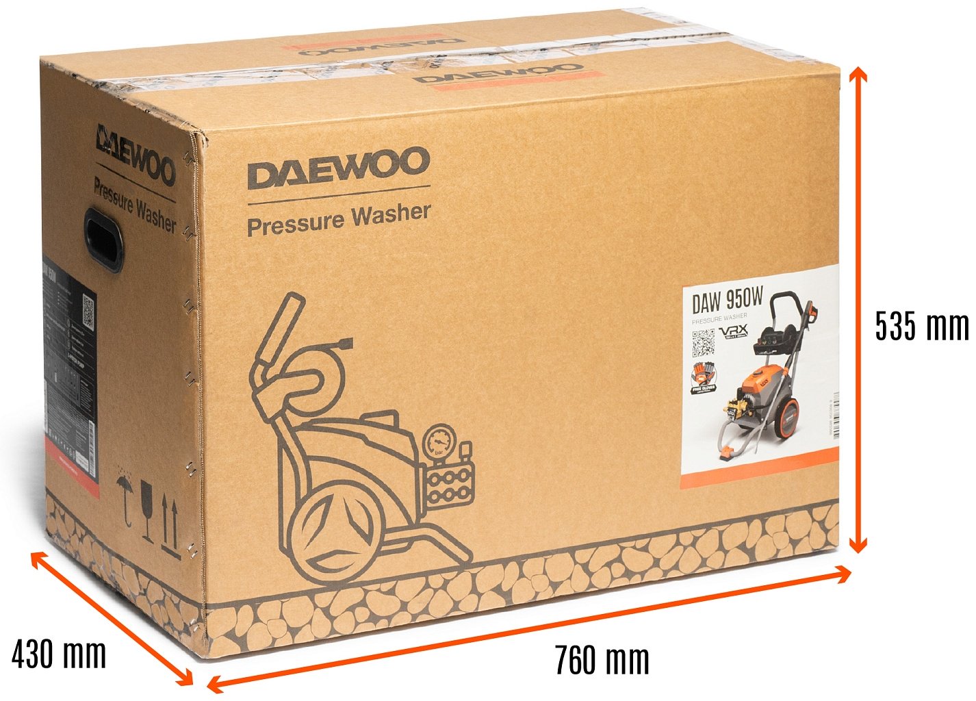 Мойка высокого давления Daewoo электрический 220 бар, DAW 950W купить,NaN
