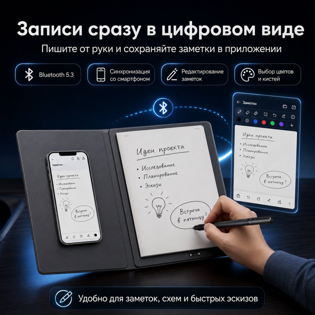 Графический планшет XP-PEN Note Plus черный