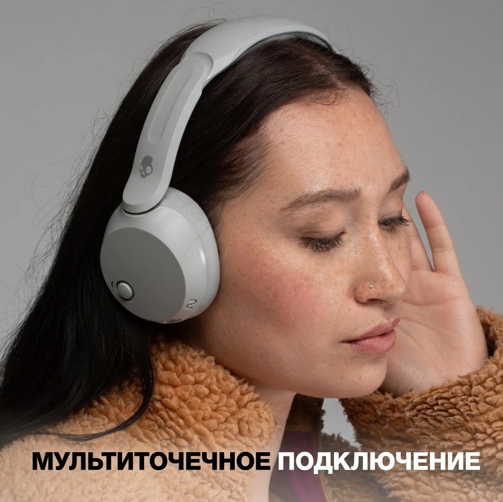 Наушники Skullcandy Icon 180 серый купить,34385