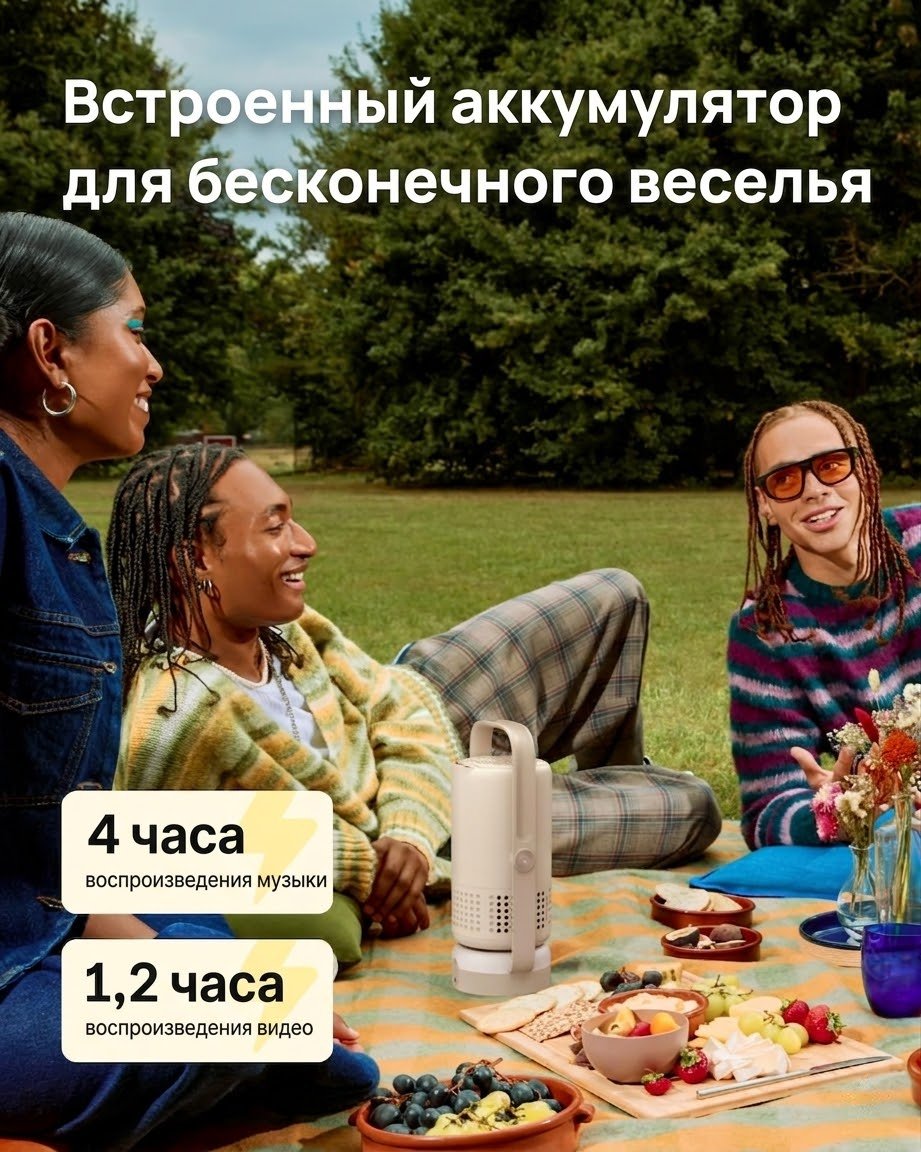Проектор XGIMI Vibe One серый