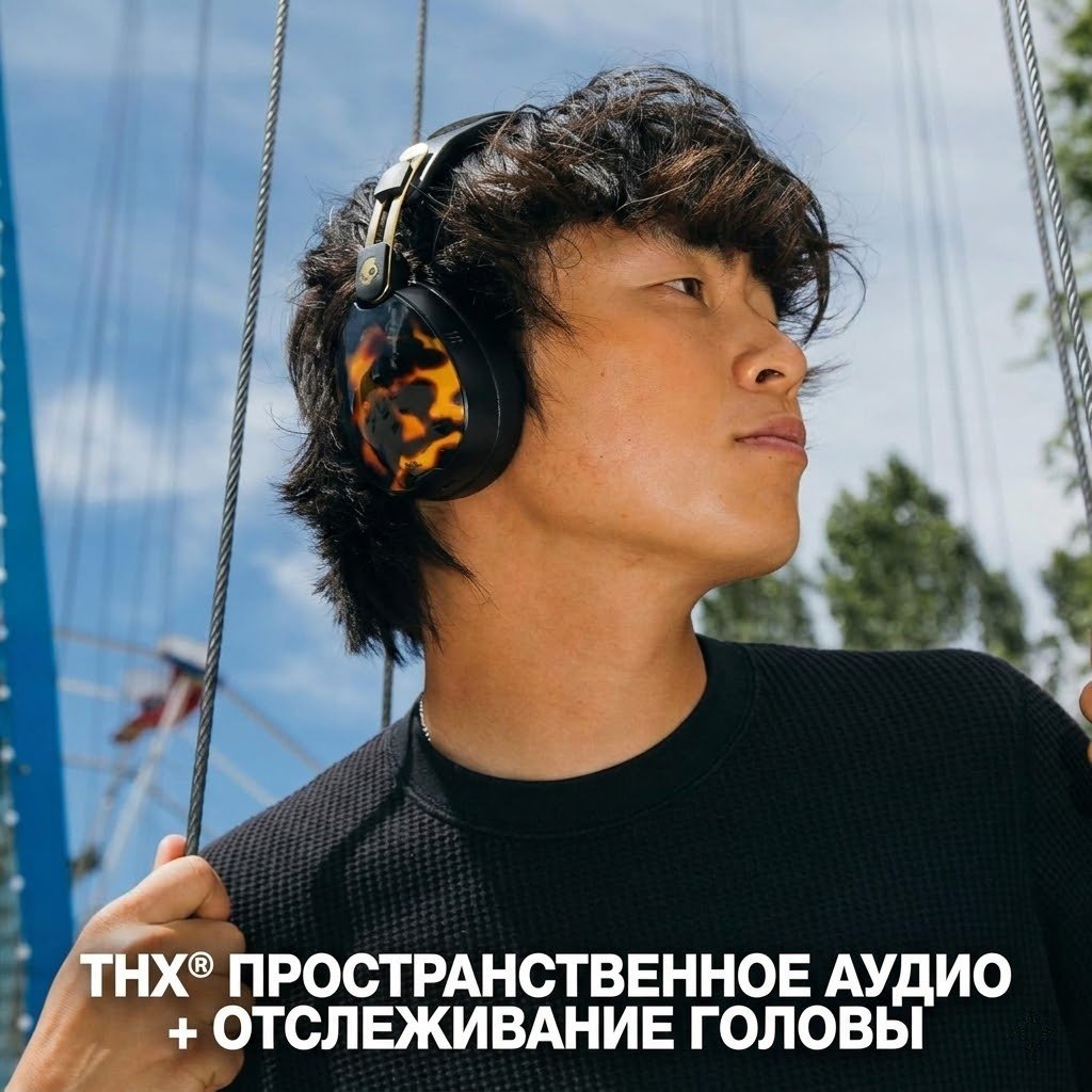 Наушники Skullcandy Aviator 900 ANC черно-оранжевый купить,NaN