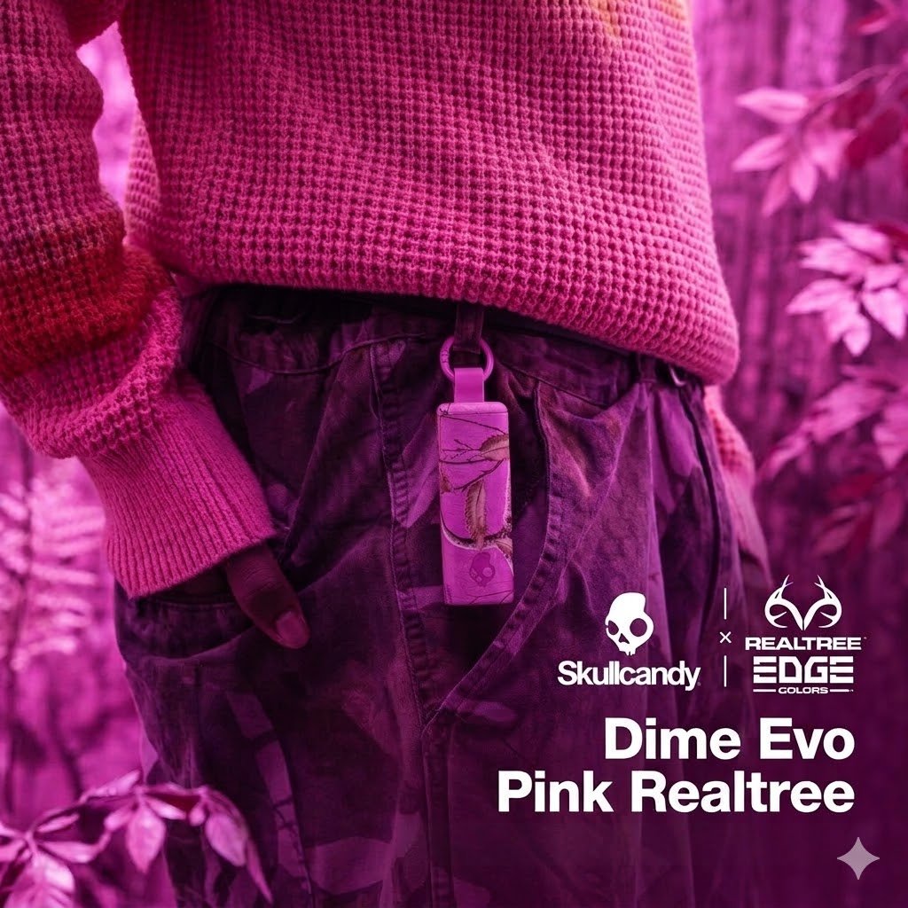 Наушники Skullcandy Dime Evo розовый купить,39569
