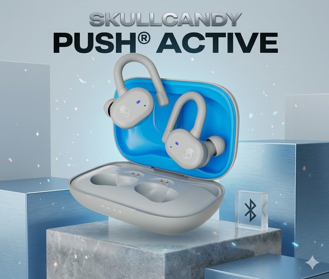 Наушники Skullcandy PUSH Active серый