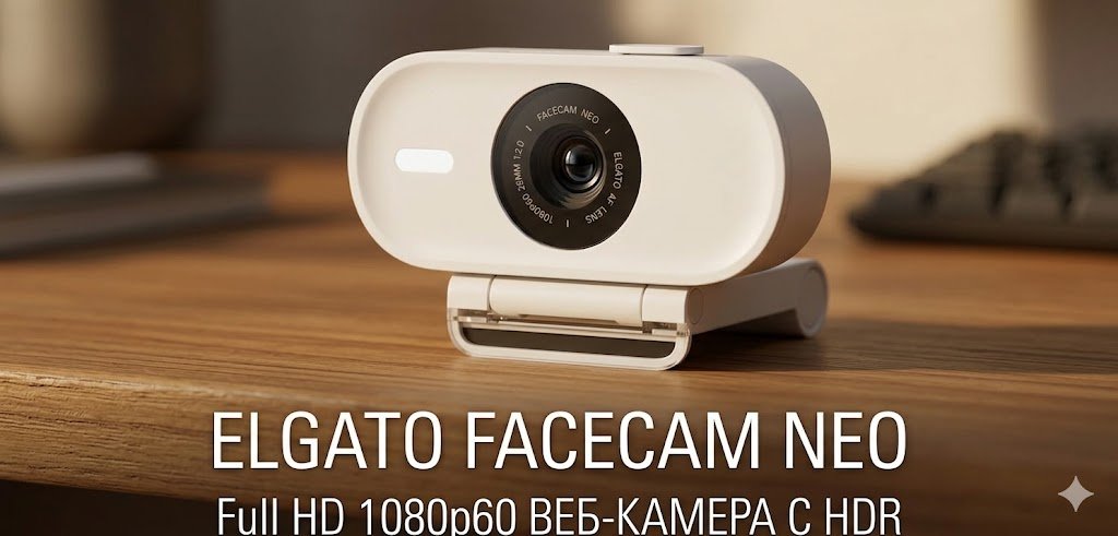 Веб-камера Elgato Facecam Neo купить,90850