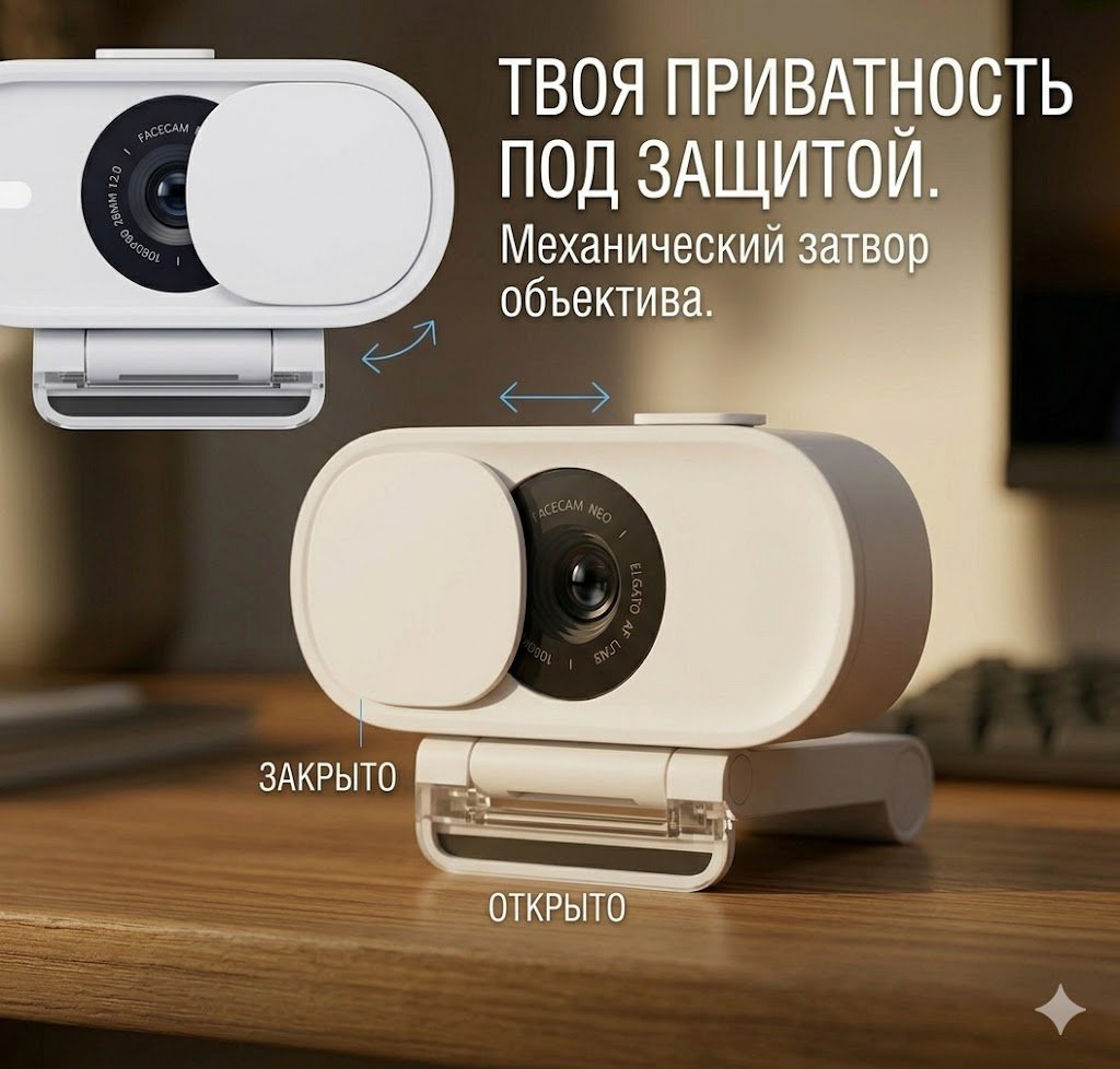 Веб-камера Elgato Facecam Neo купить,90850