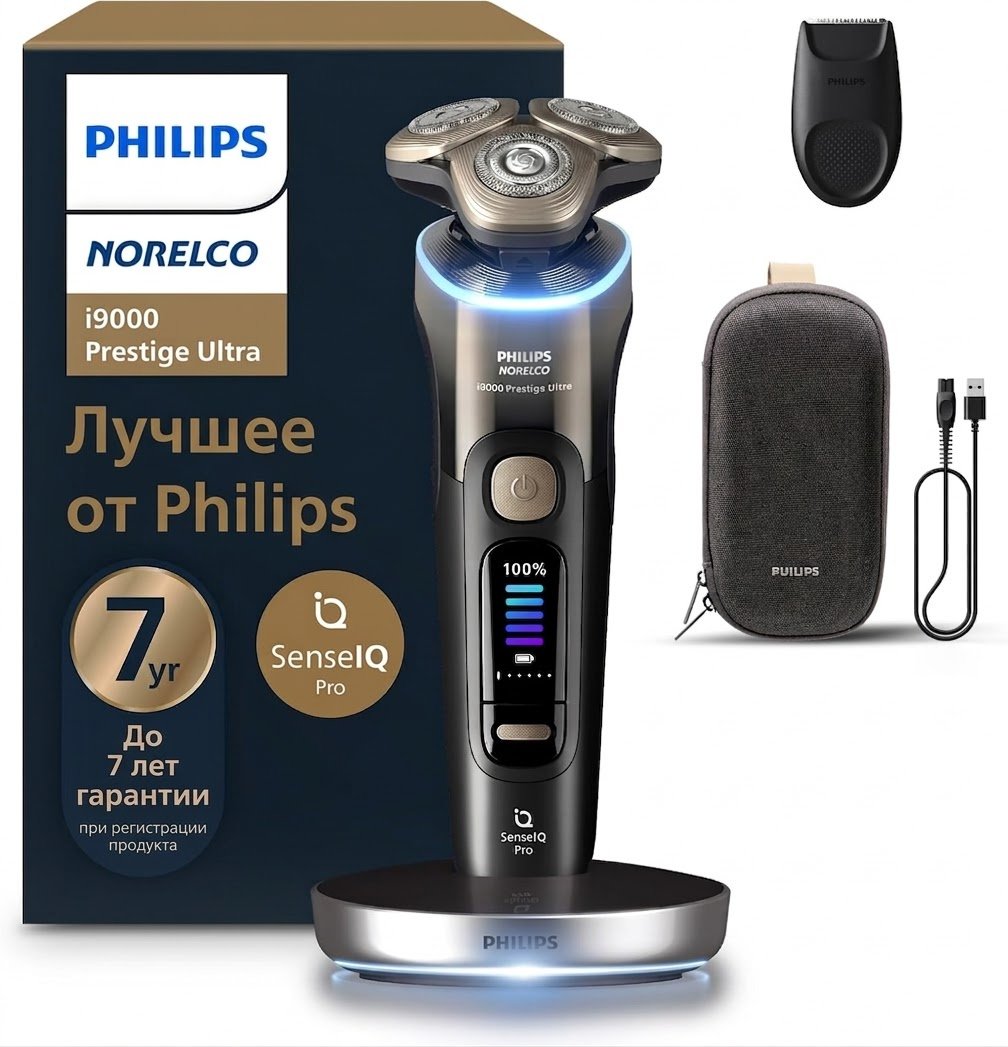Электробритва Philips i9000 Prestige Ultra XP9405/84 роторная купить,NaN