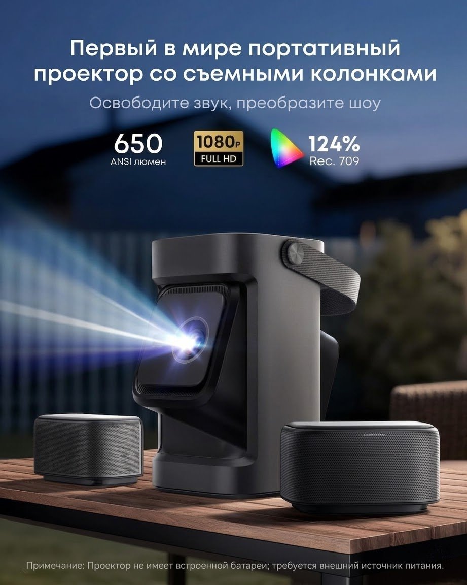Проектор NEBULA P1 черный