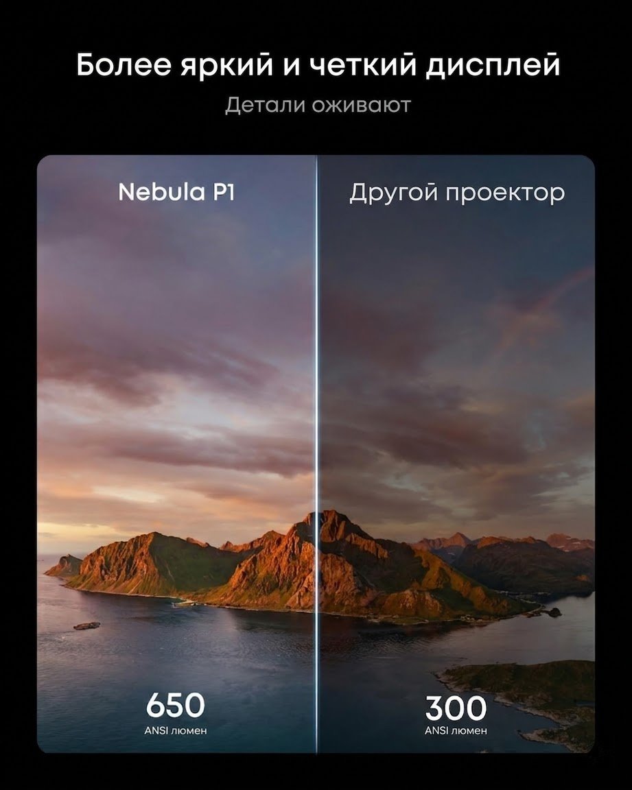 Проектор NEBULA P1 черный