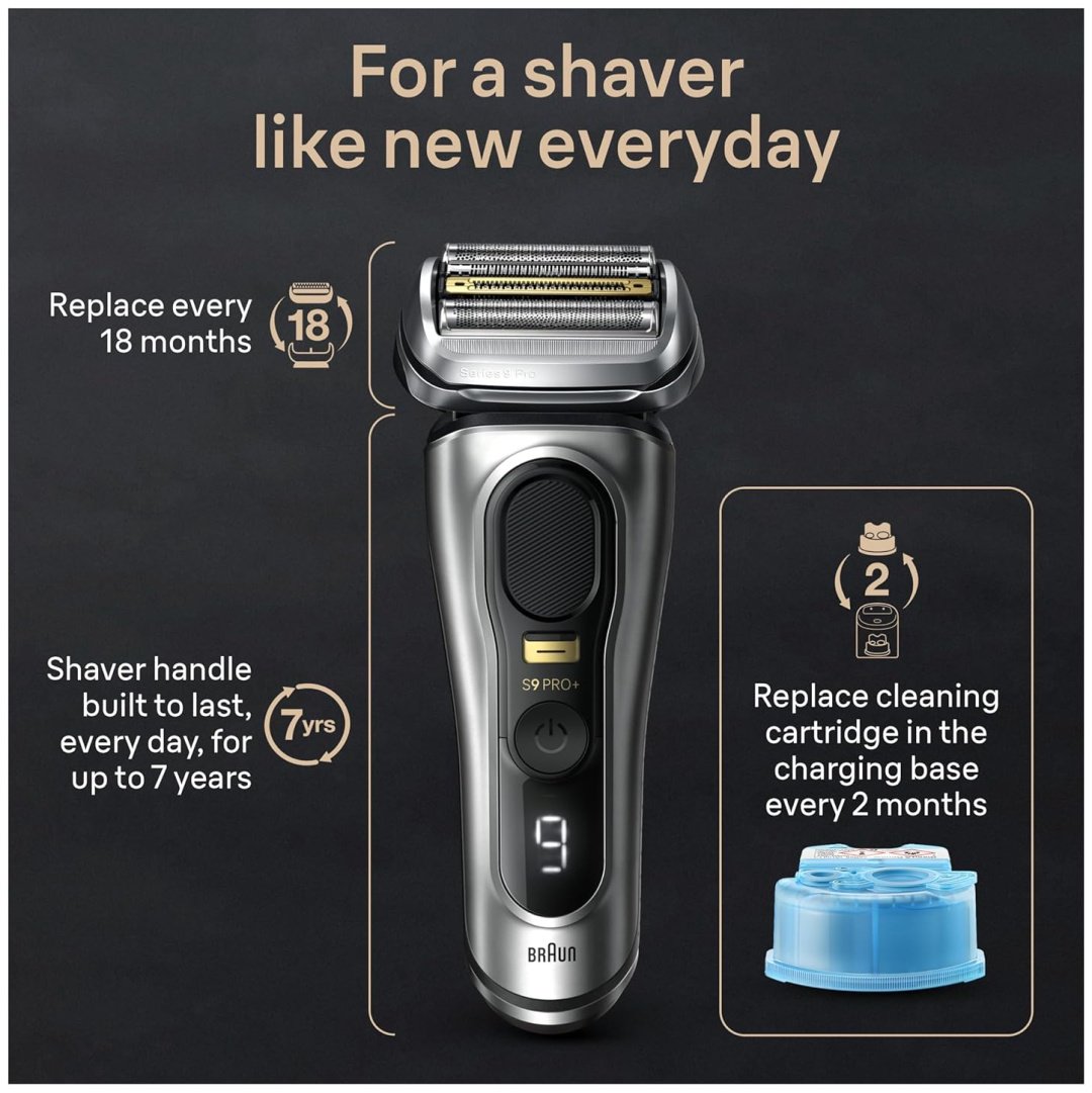 Электробритва Braun Series 9 Pro+ 9599cc сеточная купить,320420