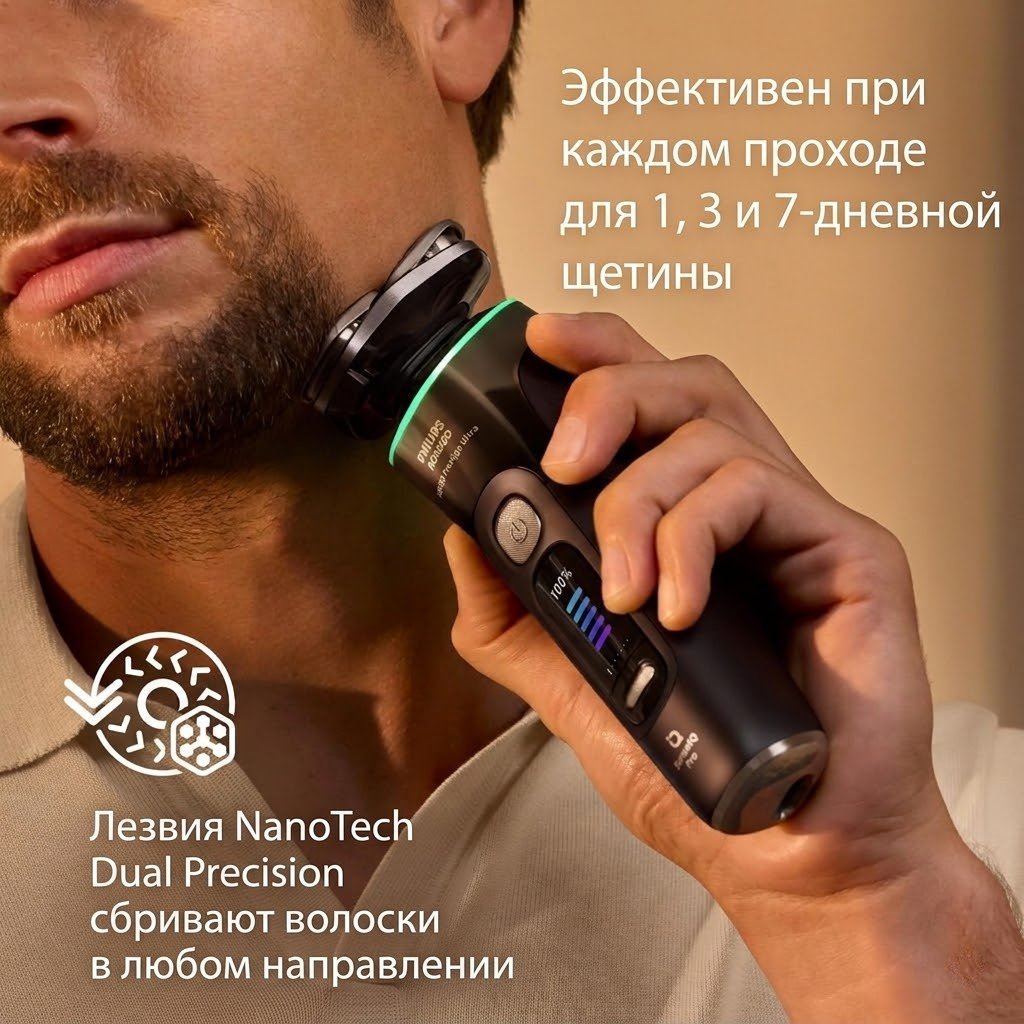 Электробритва Philips i9000 Prestige Ultra XP9405/84 роторная купить,NaN