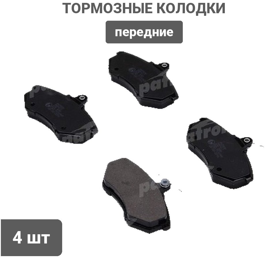 Колодки PATRON передние PBP413 4 шт купить,NaN