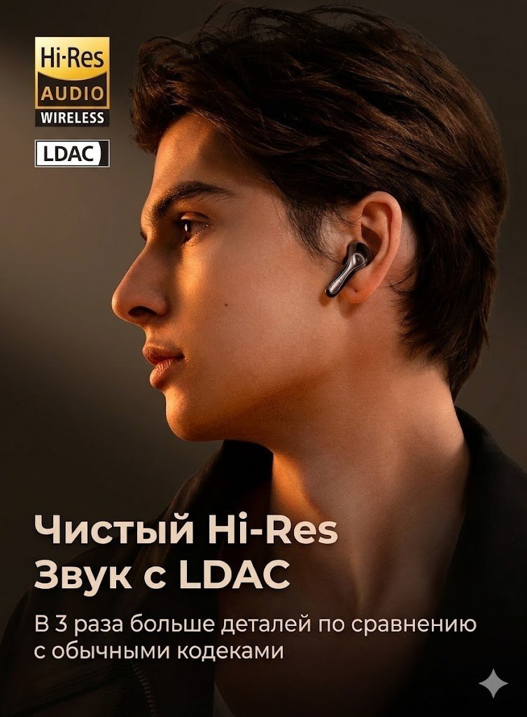 Наушники SoundPEATS Air 5 Lite черный купить,31050