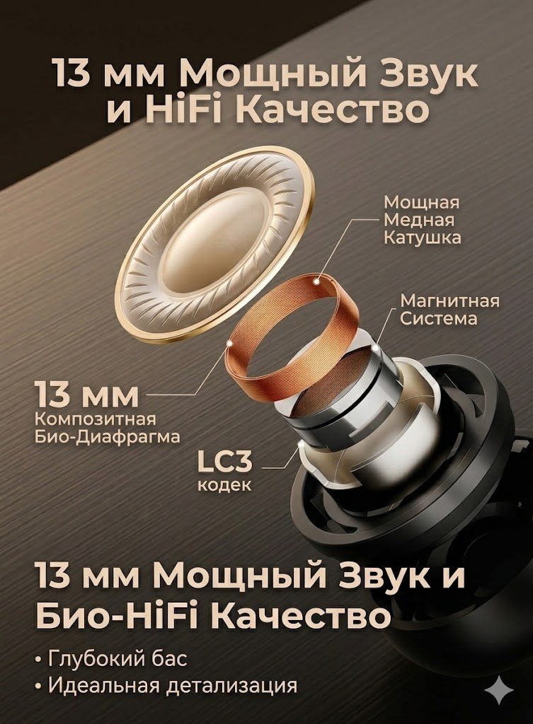Наушники SoundPEATS Air 5 Lite черный купить,31050