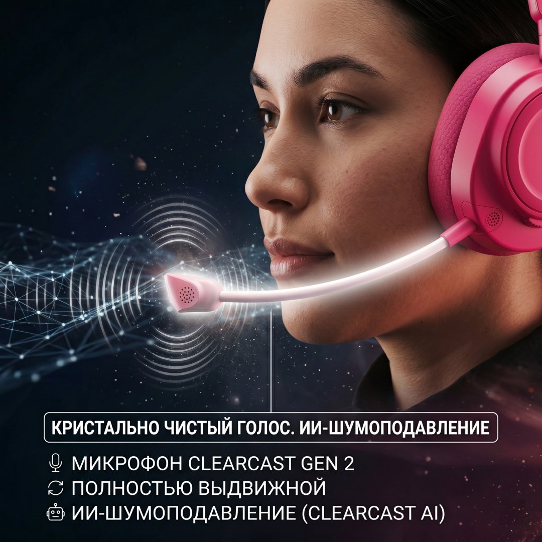 Наушники SteelSeries Nova 7 Wireless Gen 2 розовый