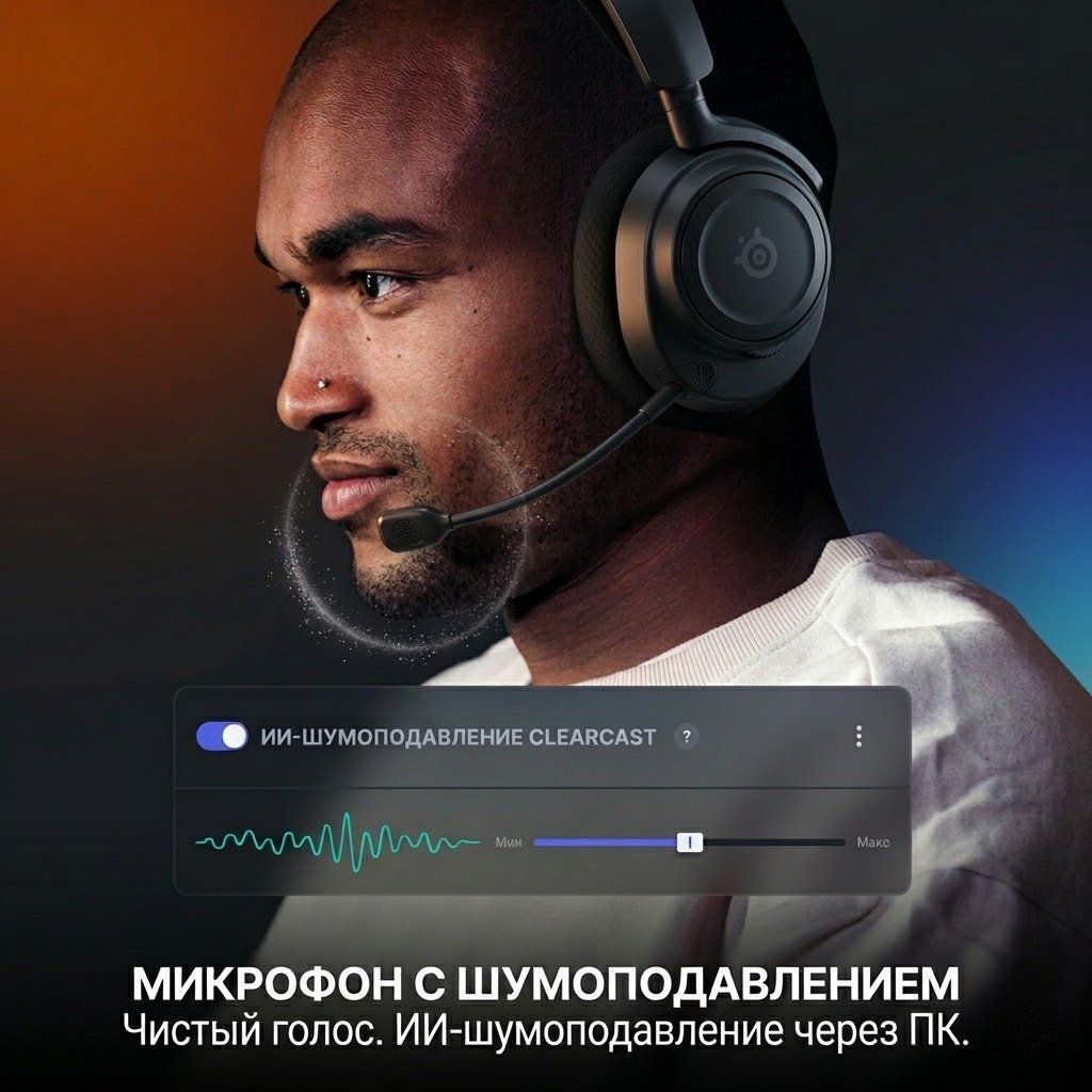 Наушники SteelSeries Arctis Nova 7 Wireless Gen 2 черный