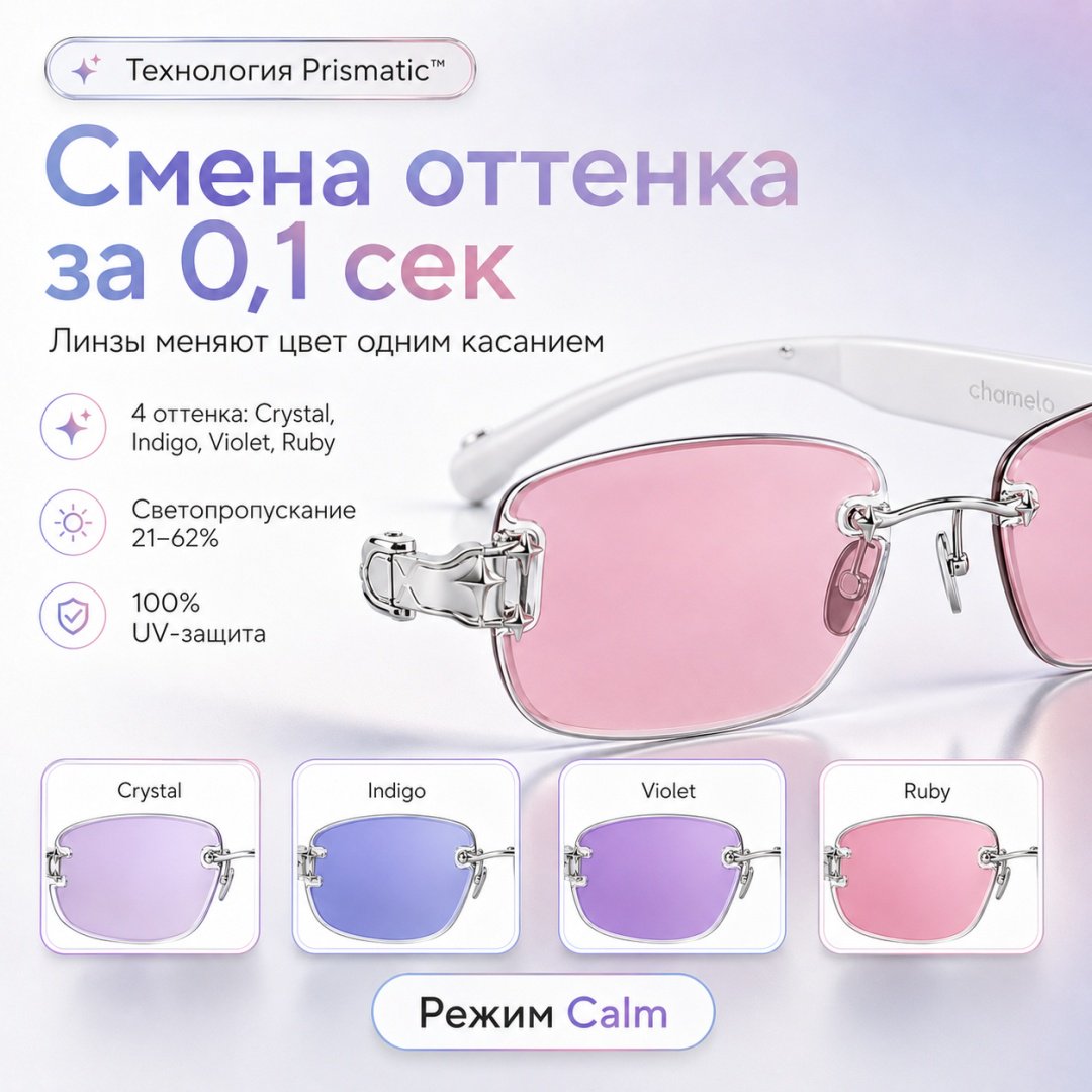 Смарт-очки Aura Audio белый купить,NaN