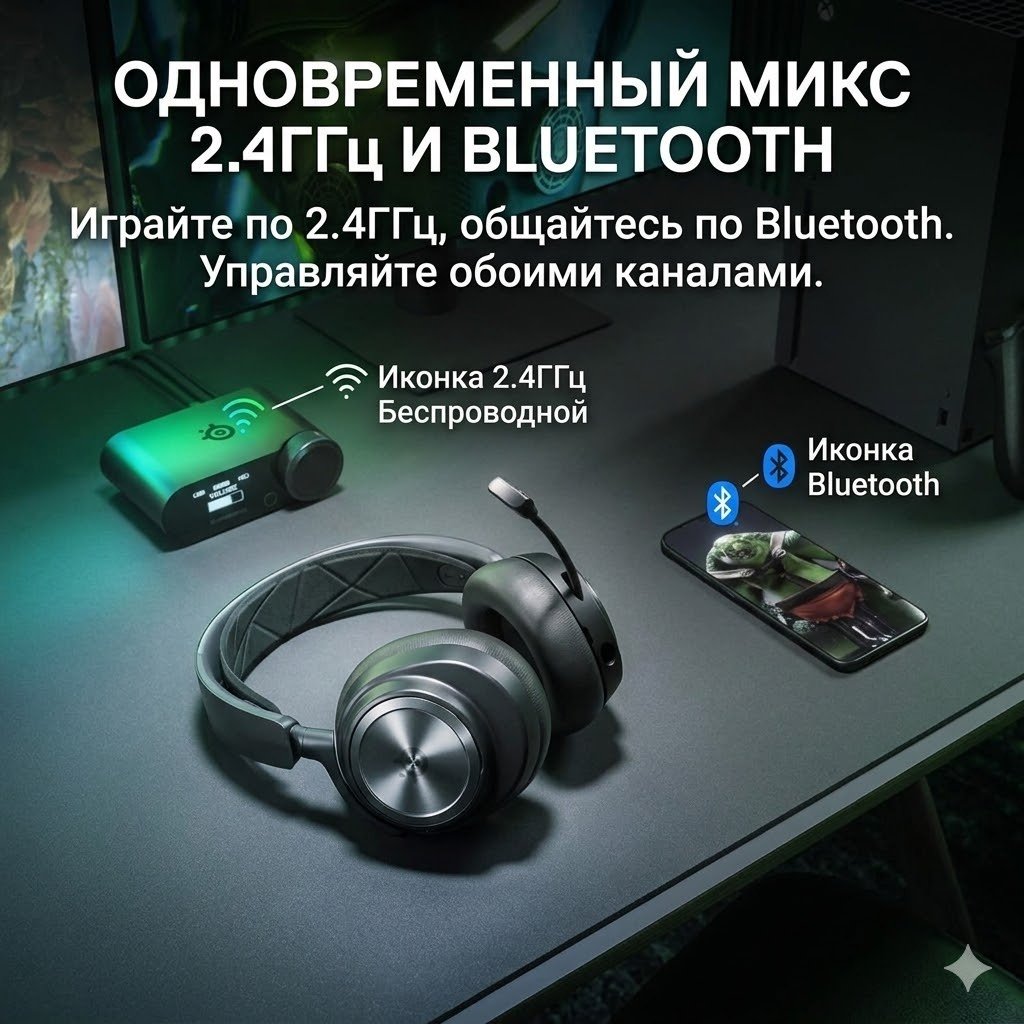 Наушники SteelSeries Arctis Nova Pro For Xbox Wireless черный - ForteMarket Наушники SteelSeries Arctis Nova Pro For Xbox Wireless черный купить,286350