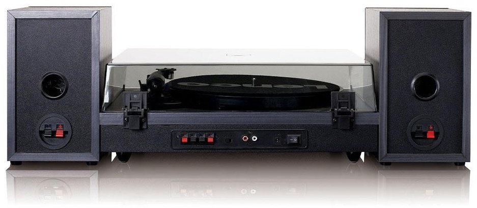 Виниловый проигрыватель Lenco LS-300BK черный купить,NaN