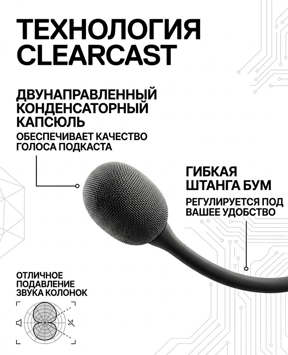 Микрофон SteelSeries Arena Wireless Mic черный купить,67850