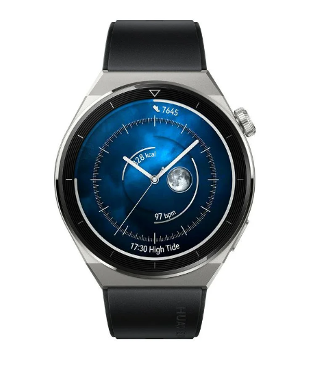 Смарт-часы Huawei Watch GT3 Pro 46mm Black Fluoroelastomer Strap  купить,NaN