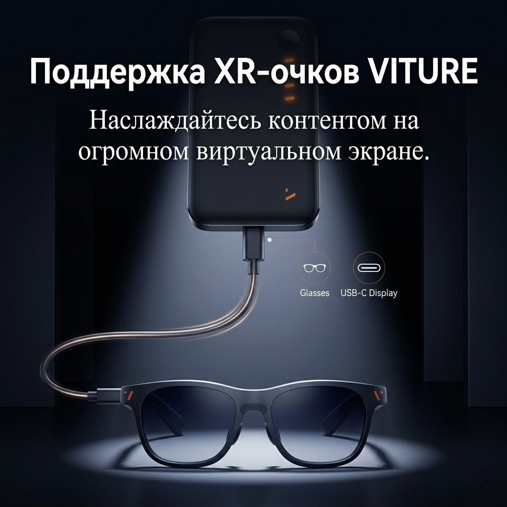 Адаптер VITURE Pro Mobile Dock черный купить,111248