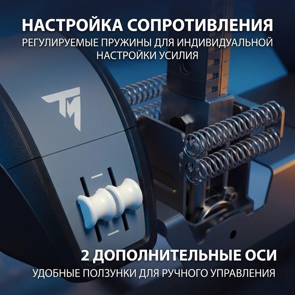 Игровой контроллер Thrustmaster TCA YOKE PACK BOEING EDITION (Quadrant + Yoke) черный купить,NaN