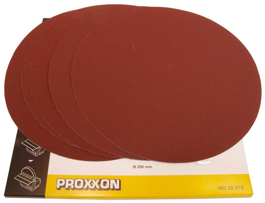 Шлифовальный круг Proxxon 250 мм, абразивный материал Р150, 5 шт. арт. 28972 купить,NaN