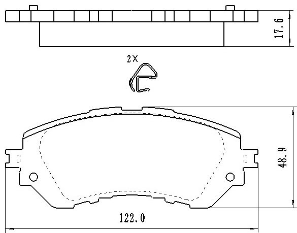 Колодки Winkod передние W1996BP купить,NaN