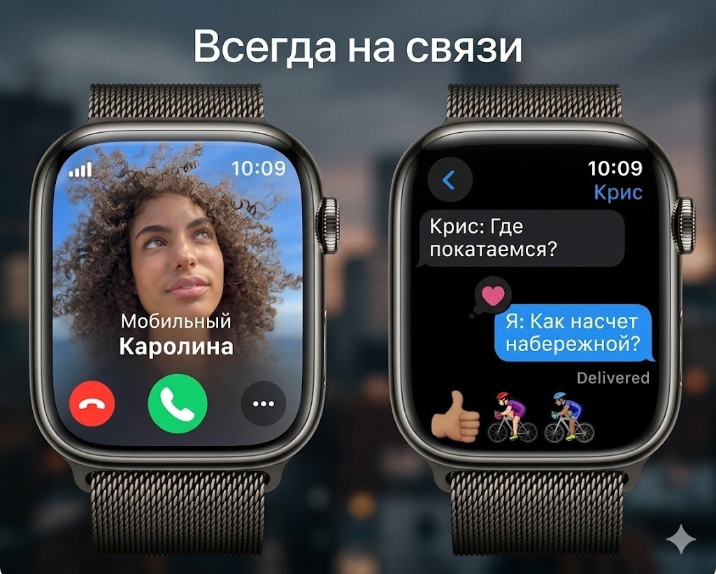 Смарт-часы Apple Watch Series 9 GPS 41 мм графитовый-серый купить,NaN