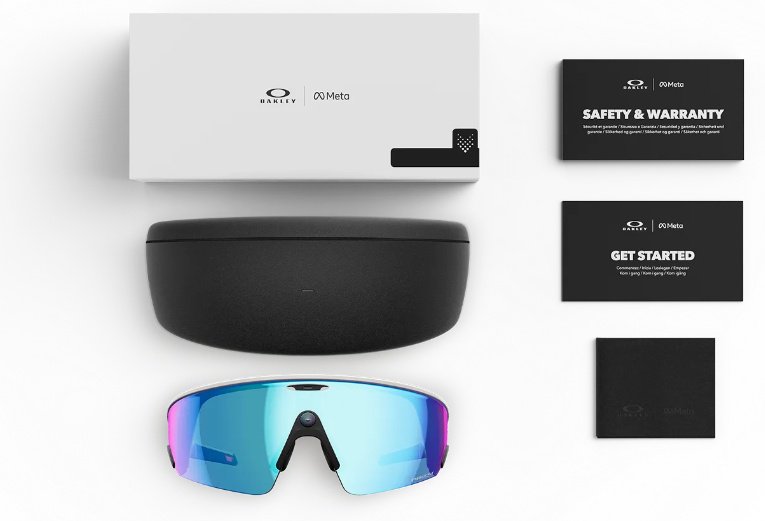 Смарт-очки Meta Oakley Meta Vanguard синий купить,NaN