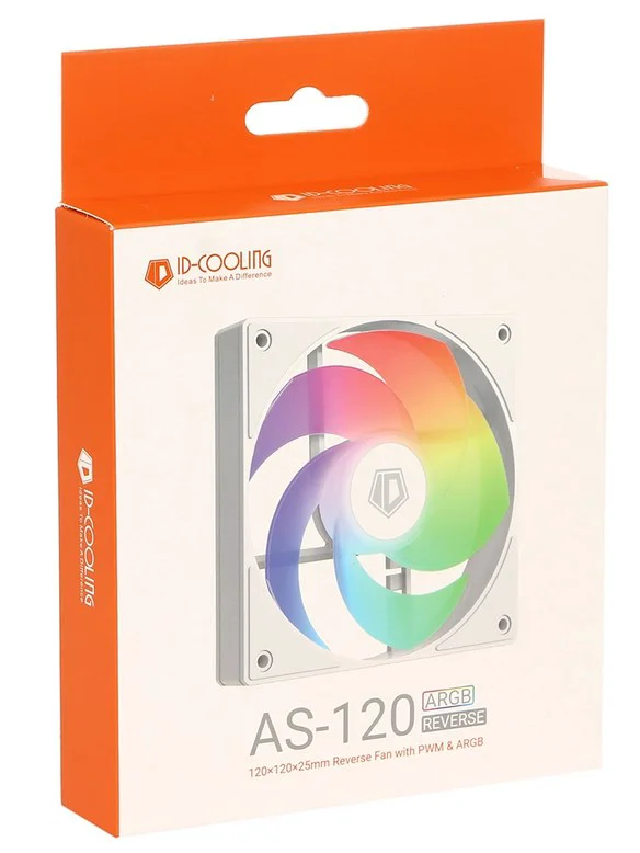 Вентилятор для корпуса ID-Cooling AS-120-ARGB-WR White - ForteMarket Вентилятор для корпуса ID-Cooling AS-120-ARGB-WR White купить,2990