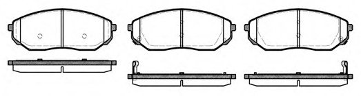 Колодки YOTO передние G-464 купить,NaN