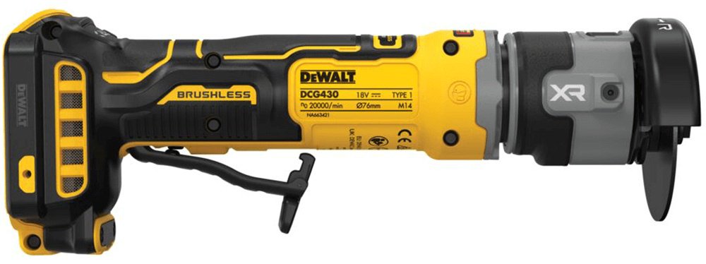 Шлифмашина угловая DeWALT DCG430N-XJ купить,NaN
