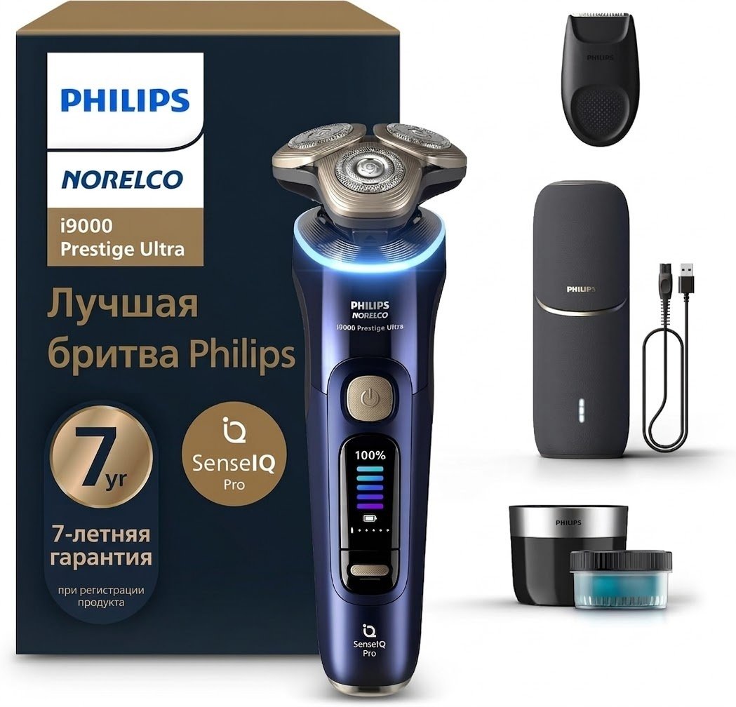 Электробритва Philips i9000 Prestige Ultra XP9401/92 роторная купить,NaN