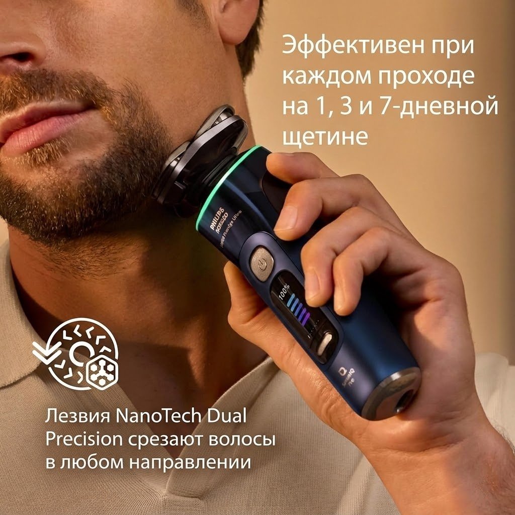 Электробритва Philips i9000 Prestige Ultra XP9401/92 роторная купить,NaN