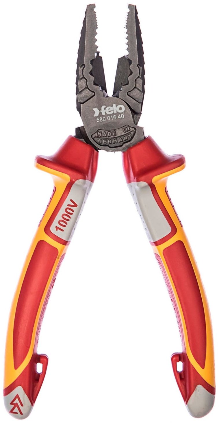 Диэлектрические комбинированные плоскогубцы Felo 160мм 58001640 купить,NaN