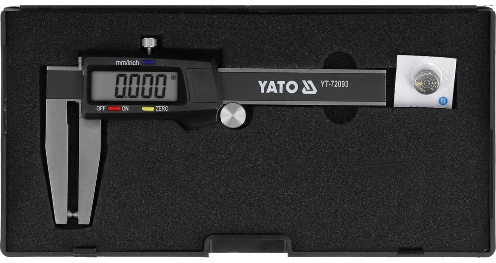 Штангенциркуль YATO цифровой YT-72093 купить,NaN