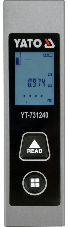 Лазерный дальномер YATO YT-731240, дальность до 30 м купить,NaN