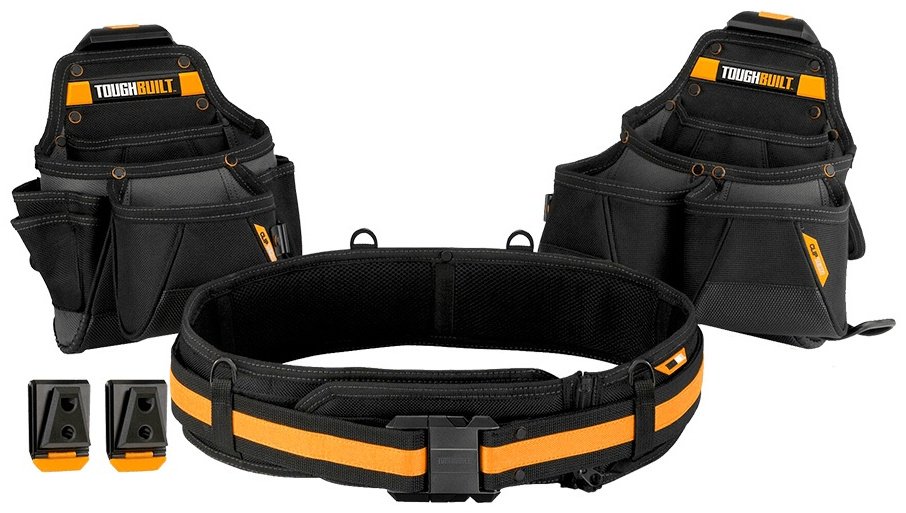 Toughbuilt поясная сумка TB-CT-111-3P черный купить,NaN