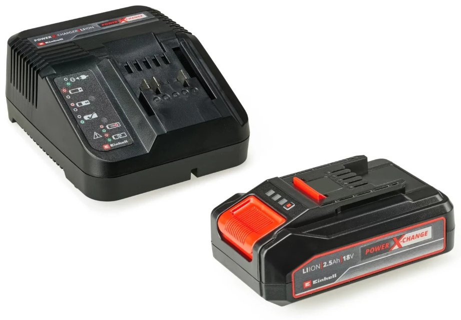 Аккумулятор EINHELL 4512097 Li-Ion 18 В 2.5 Ач 1 шт купить,NaN