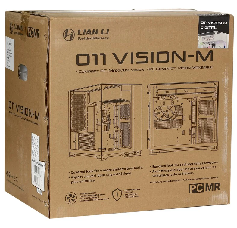 Корпус Lian Li O11 Vision-M Digital G99.O11VMDW.00 White купить,76500
