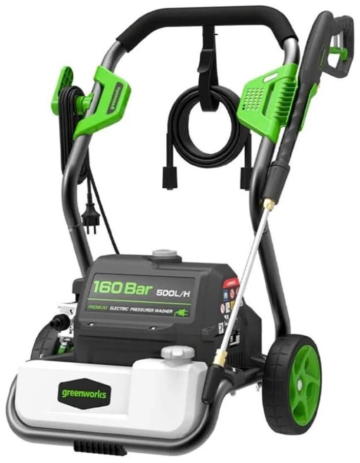 Мойка высокого давления Greenworks электрический 160 бар, GPWG8II (5106807) купить,NaN
